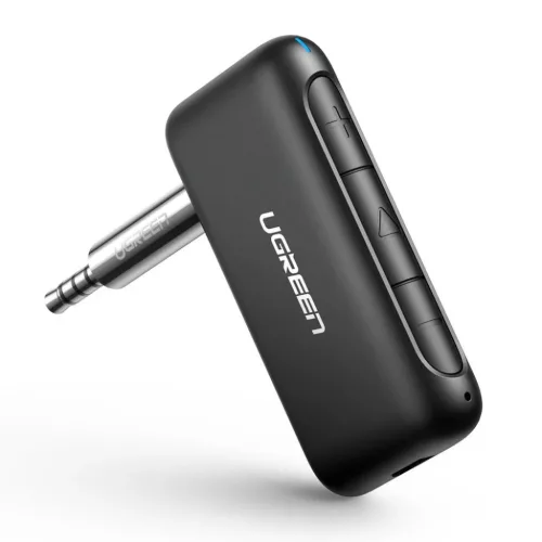 Ugreen Bluetooth autós audio adapter AUX mini jack fekete (70303)-6957303873036 3 kép