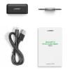Ugreen Bluetooth autós audio adapter AUX mini jack fekete (70303)-6957303873036 10 kép