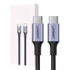 UGREEN US316 USB-C-USB-C kábel, 100W, 2m (fekete)-6957303805235 1 kép