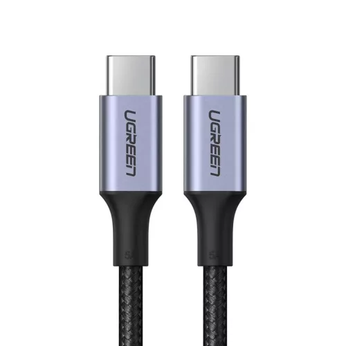 UGREEN US316 USB-C-USB-C kábel, 100W, 2m (fekete)-6957303805235 2 kép