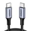 UGREEN US316 USB-C-USB-C kábel, 100W, 2m (fekete)-6957303805235 2 kép