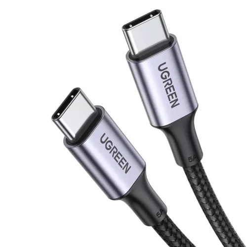 UGREEN US316 USB-C-USB-C kábel, 100W, 2m (fekete)-6957303805235 4 kép
