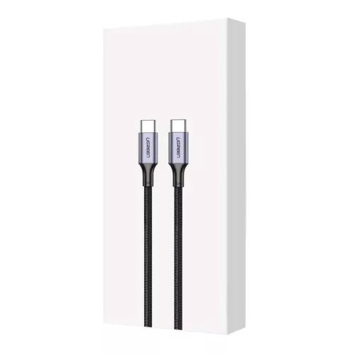 UGREEN US316 USB-C-USB-C kábel, 100W, 2m (fekete)-6957303805235 6 kép