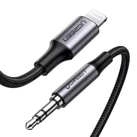   Ugreen kábel AUX MFI Lightning audio kábel - 3.5 mm mini jack 1 m szürke (70509)