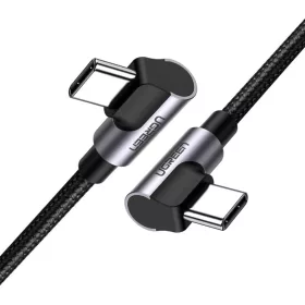   Ugreen USB Type-C / USB Type-C kábel döntött fejjel PD FCP 3A 1m szürke(70529 US323)