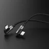 Ugreen USB Type-C / USB Type-C kábel döntött fejjel PD FCP 3A 1m sz-6957303875290 3 kép