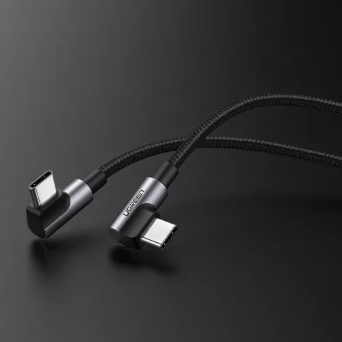Ugreen USB Type-C / USB Type-C kábel döntött fejjel PD FCP 3A 1m sz-6957303875290 3 kép