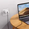 Ugreen USB Type-C / USB Type-C kábel döntött fejjel PD FCP 3A 1m sz-6957303875290 7 kép