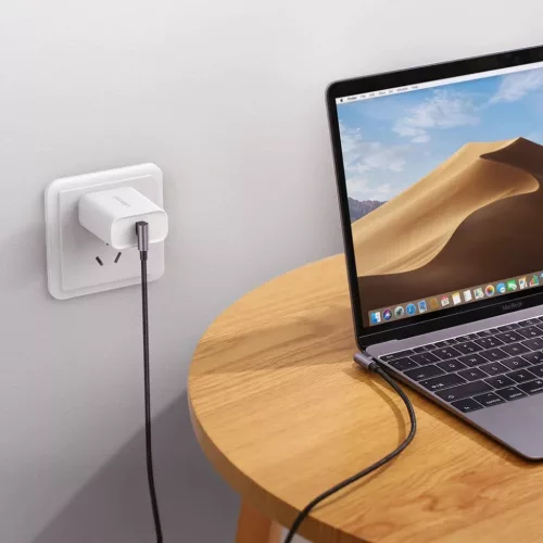 Ugreen USB Type-C / USB Type-C kábel döntött fejjel PD FCP 3A 1m sz-6957303875290 7 kép