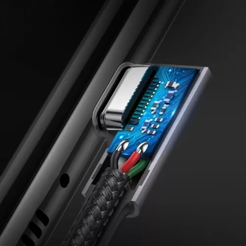 Ugreen USB Type-C / USB Type-C kábel döntött fejjel PD FCP 3A 1m sz-6957303875290 9 kép