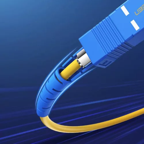 Ugreen FC-FC Single Mode optikai kábel 3M sárga (70662 NW129)-6957303876624 6 kép