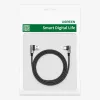 Ugreen 90° szögben hajlított kábel USB C - USB 2.0 480Mbps 3A 3m f-6957303878758 5 kép
