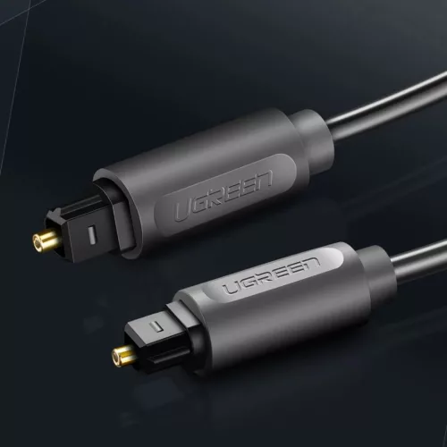 Ugreen Toslink SPDIF optikai audio kábel 2m szürke (70892)-6957303878925 3 kép