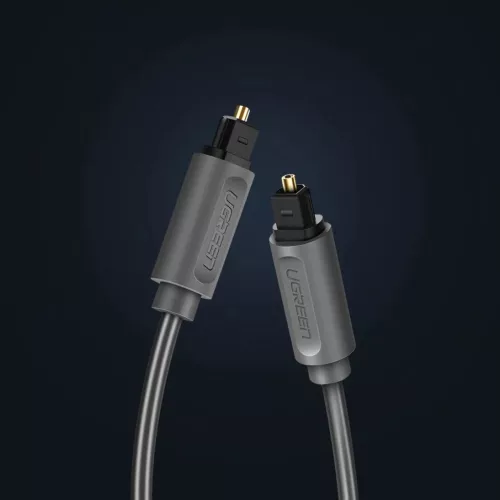 Ugreen Toslink SPDIF optikai audio kábel 2m szürke (70892)-6957303878925 5 kép