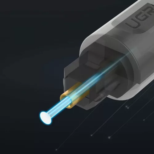 Ugreen Toslink SPDIF optikai audio kábel 2m szürke (70892)-6957303878925 6 kép