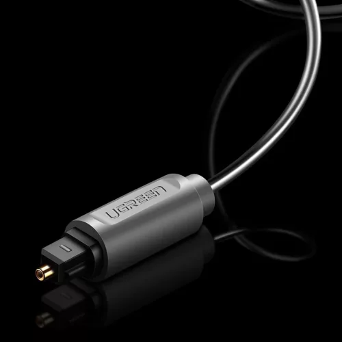 Ugreen Toslink SPDIF optikai audio kábel 2m szürke (70892)-6957303878925 9 kép
