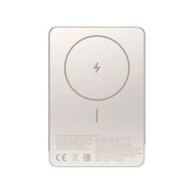   Xiaomi Power Bank Szuper Vékony Mágneses 5000 mAh Arany EU BHR08PLGL