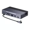 UGREEN CM800 6 az 1-ben dokkolóállomás, USB-C, HDMI, USB, RJ45