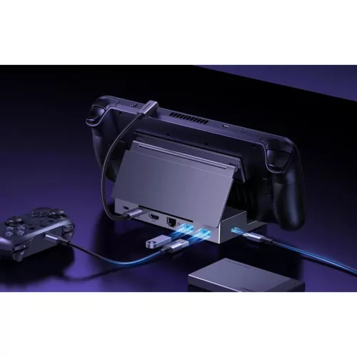 UGREEN CM800 6 az 1-ben dokkolóállomás, USB-C, HDMI, USB, RJ45-6941876271269 8 kép