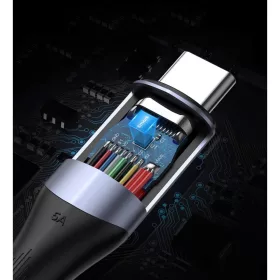Ugreen US355 USB-C - USB-C 3.1 Gen.2, PD, 5A, 100W, 4K, 10Gbps, 1m (fe-6957303881505 2 kép