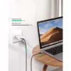 Ugreen US355 USB-C - USB-C 3.1 Gen.2, PD, 5A, 100W, 4K, 10Gbps, 1m (fe-6957303881505 3 kép