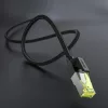 Ugreen NW150 80425 Ethernet RJ45 Cat 7 10Gbps Kábel 5m - Fekete-6957303806058 5 kép