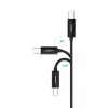 Ugreen US241 USB-C 2.0 - USB-B kábel 1 m - fekete-6957303888115 2 kép