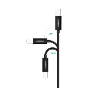 Ugreen US241 USB-C 2.0 - USB-B kábel 1 m - fekete-6957303888115 2 kép