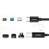 Ugreen US241 USB-C 2.0 - USB-B kábel 1 m - fekete-6957303888115 4 kép