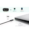 Ugreen US241 USB-C 2.0 - USB-B kábel 1 m - fekete-6957303888115 6 kép