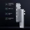 HUB Ugreen CM380 2xUSB C - HDMI/2xUSB 3.0/SD TF/USB C PD - szürke-6957303888566 6 kép