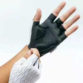 Rockbros MTB kerékpáros kesztyű méret: XL - fehér és fekete-5907769373930 2 kép