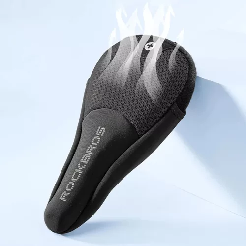 Rockbros Kerékpár Nyereg Párnázat Méret S - Fekete-5907769374272 3 kép