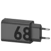 Motorola TurboPower 68W fali töltő + USB-C kábel 6.5A fekete-840023275616 2 kép