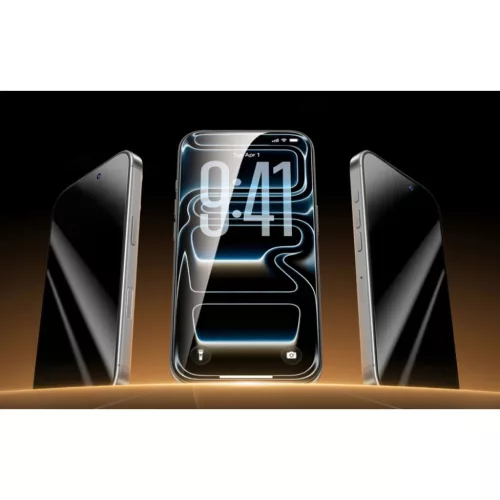 iPhone 17 Pro Max adatvédelmi edzett üvegfólia Ugreen SP1156 (2 db)-6941876285242 5 kép