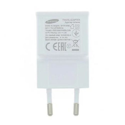 EP-TA50EWE Samsung USB-A 8W utazó töltőfehér (OOB Bulk)-8596311098635 1 kép