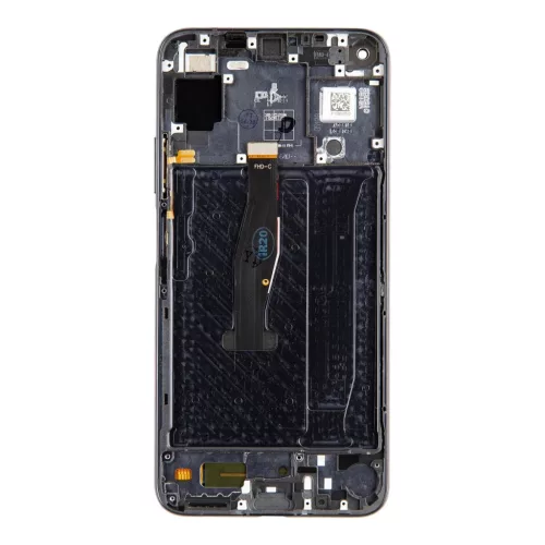 LCD kijelző + Érintőegység + Előlap Huawei Nova 5T Fekete-8596311101403 2 kép