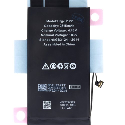 Akkumulátor iPhone 12/12 Pro 2815mAh Li-Ion (Bulk)