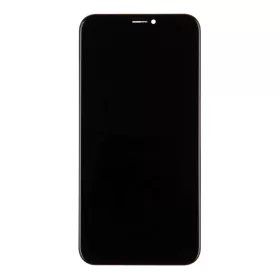   iPhone XS LCD Kijelző + Érintőképernyő Egység Fekete Tactical True Color