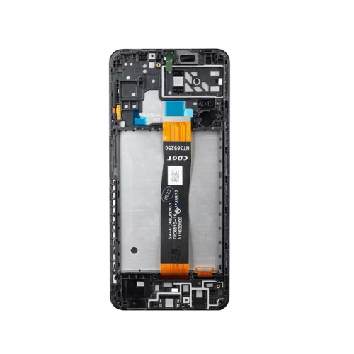 LCD kijelző + Érintőegység + Előlap Samsung A047F Galaxy A04s Fek-8596311201813 2 kép