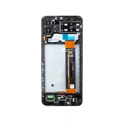 LCD kijelző + Érintőegység + Előlap Samsung A137F Galaxy A13 Feke-8596311201875 2 kép