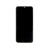 LCD kijelző + érintőegység + előlapi borítás Samsung A202 Galaxy A20e fekete