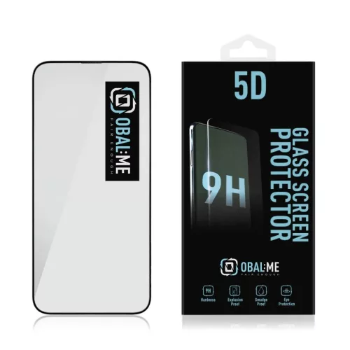 OBAL:ME 5D üvegfólia Apple iPhone 15 Pro-hoz fekete-8596311236051 2 kép