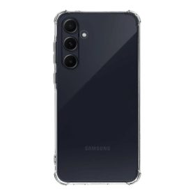 Tactical TPU Plyo tok Samsung Galaxy A55 5G-hez Átlátszó