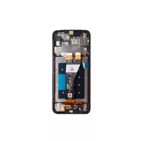 LCD kijelző + Érintőpanel + Előlap Samsung A146 Galaxy A14 5G Feke-8596311237485 2 kép