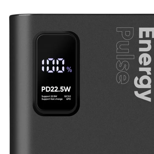 OBAL:ME EnergyPulse Powerbank 30000mAh 22.5W Fekete-8596311240669 4 kép