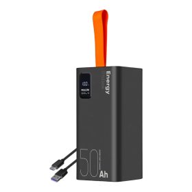 50000mAh OBAL:ME EnergyPulse Powerbank 22.5W Fekete