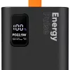 50000mAh OBAL:ME EnergyPulse Powerbank 22.5W Fekete-8596311240676 4 kép