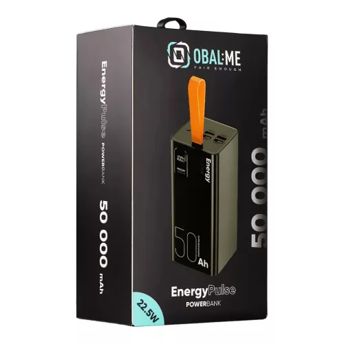 50000mAh OBAL:ME EnergyPulse Powerbank 22.5W Fekete-8596311240676 7 kép