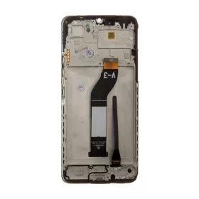 LCD kijelző + érintőegység + előlapi burkolat Xiaomi Redmi 13C/13-8596311241864 2 kép